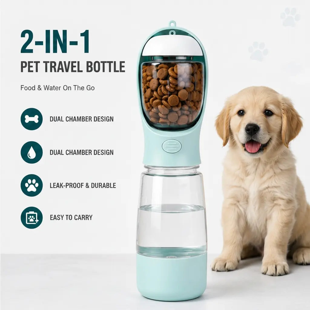 travel pet water bottle NEXOOPET